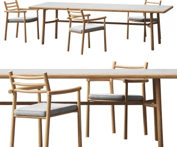 Modern Dining Table And Chairs-ID:112894063