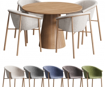 Modern Dining Table And Chairs-ID:778321981