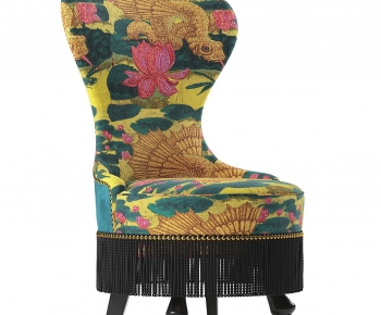 New Chinese Style Lounge Chair-ID:243040083