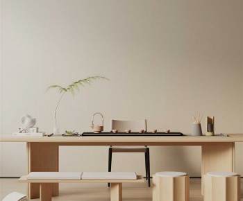 New Chinese Style Tea Tables And Chairs-ID:458923109