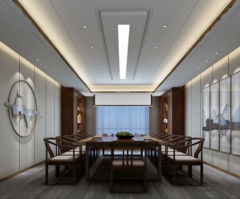 New Chinese Style Meeting Room-ID:927304984