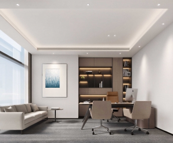 Modern Manager's Office-ID:859262948