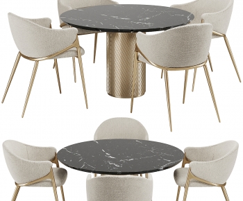Modern Dining Table And Chairs-ID:616344932