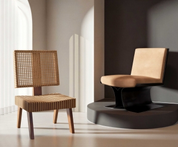 Wabi-sabi Style Lounge Chair-ID:704209096