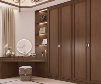 New Chinese Style Clothes Storage Area-ID:543967969