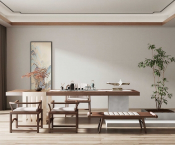 New Chinese Style Tea House-ID:972675092