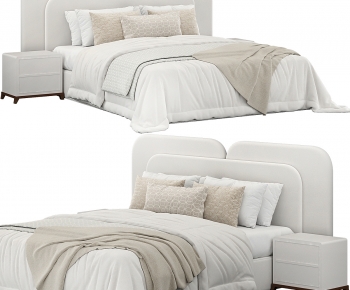 Modern Double Bed-ID:494471076