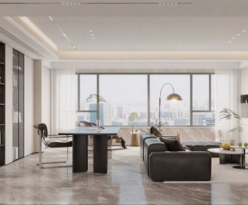 Modern A Living Room-ID:627176054