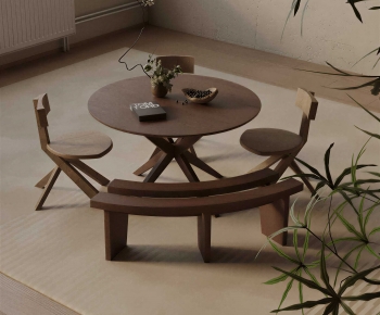 Modern Dining Table And Chairs-ID:790632015