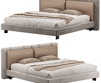 Modern Double Bed-ID:466800936
