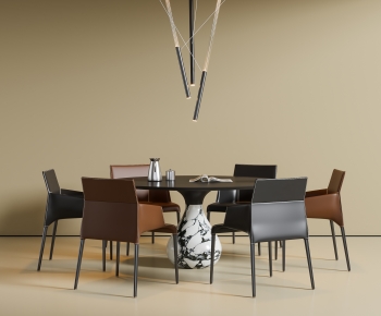 Modern Dining Table And Chairs-ID:375299939