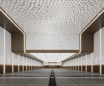 Modern Underground Parking Lot-ID:988841067