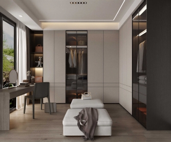 Modern Clothes Storage Area-ID:804703005