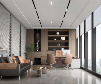 Modern Manager's Office-ID:411490922