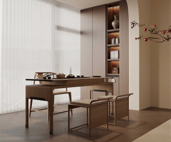 New Chinese Style Tea Tables And Chairs-ID:730144028