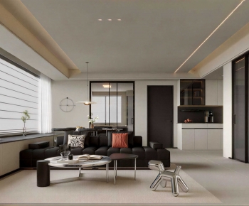 Modern A Living Room-ID:329083924