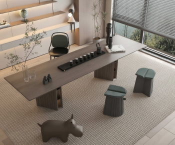 Modern Tea Tables And Chairs-ID:955149898