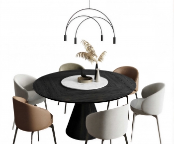 Modern Dining Table And Chairs-ID:975074051
