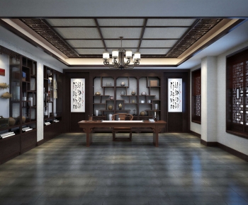 New Chinese Style Tea House-ID:133700484