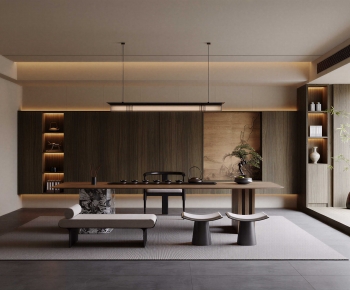 New Chinese Style Tea House-ID:379945992