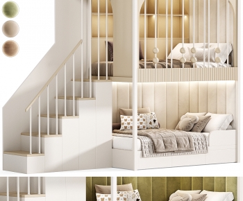 Modern Bunk Bed-ID:787321094