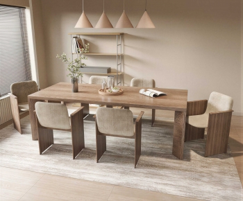 Modern Dining Table And Chairs-ID:915628914