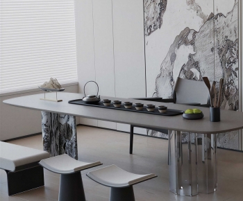 Modern Tea Tables And Chairs-ID:390631915