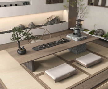 New Chinese Style Tea Tables And Chairs-ID:123820076