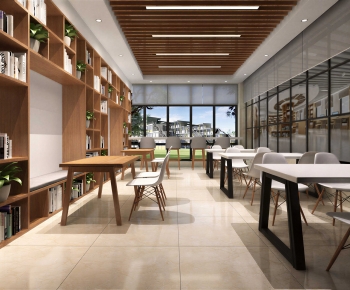 Modern Bookstore Book Bar-ID:320671081