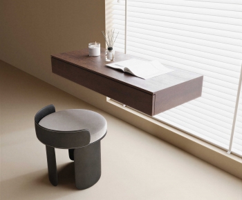 Modern Computer Desk And Chair-ID:905704021