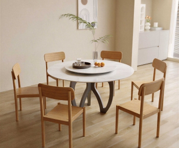 Modern Dining Table And Chairs-ID:621552946
