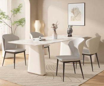 Modern Dining Table And Chairs-ID:348268034