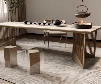 New Chinese Style Tea Tables And Chairs-ID:644022944