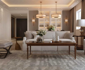 American Style A Living Room-ID:354820976