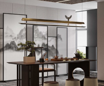 New Chinese Style Tea House-ID:415442946