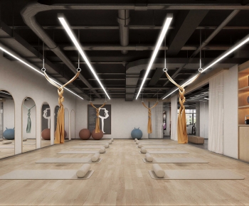 Modern Yoga Room-ID:971695907