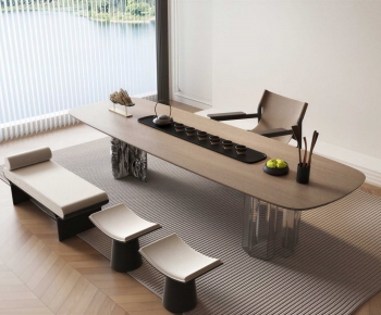 New Chinese Style Tea Tables And Chairs-ID:837910894