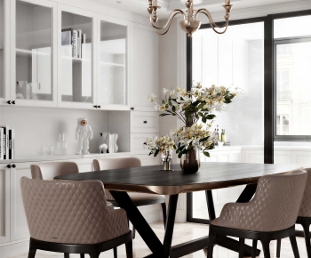 American Style Dining Room-ID:405169018