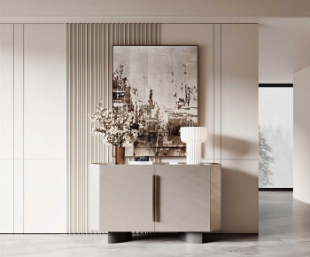 Modern Entrance Cabinet-ID:258136993