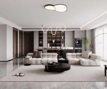 Modern A Living Room-ID:894166957