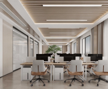 Modern Office Reception Desk-ID:765907053