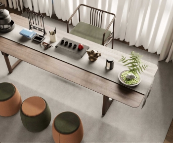 New Chinese Style Tea Tables And Chairs-ID:231273893