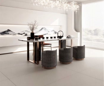 New Chinese Style Tea House-ID:715944058