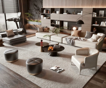 Modern Sofa Combination-ID:466740159