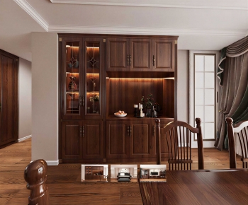 American Style Dining Room-ID:414888957