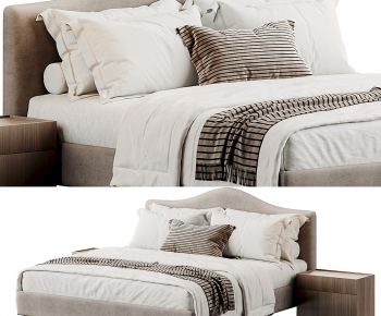 Modern Double Bed-ID:264735948