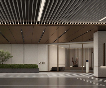 Modern Underground Parking Lot-ID:980246078