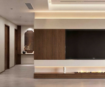 Modern A Living Room-ID:735637906