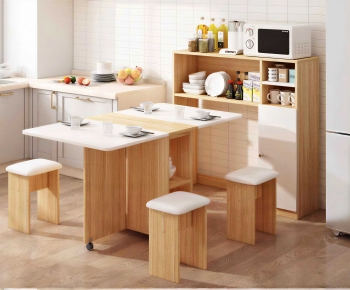 Modern Dining Table And Chairs-ID:122992041