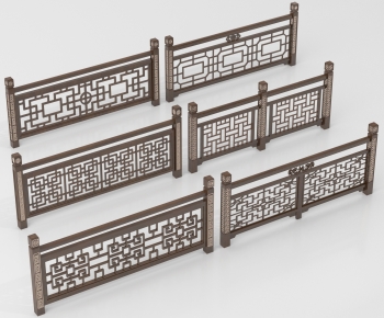 New Chinese Style Guardrail-ID:631787067